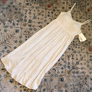 NWT Grey striped dress